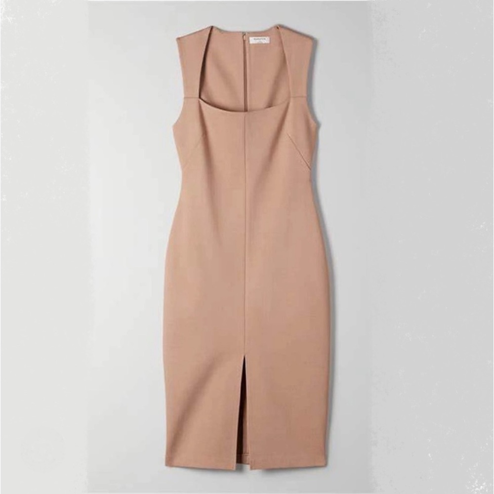 Aritzia Babaton Thompson dress blush/nude size 4